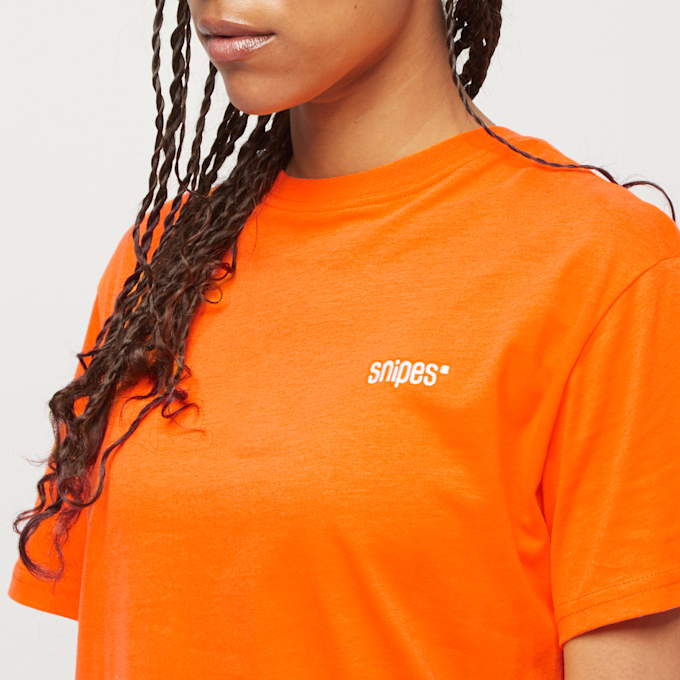 SNIPES Small Logo Essential Oversize Tee orange 17414 3