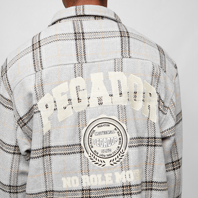 Pegador Flato Logo Embroidery Heavy Flannel grau 17620 4