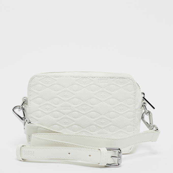PEQUS Astéria Messenger Bag Embossed bianco 17728 3