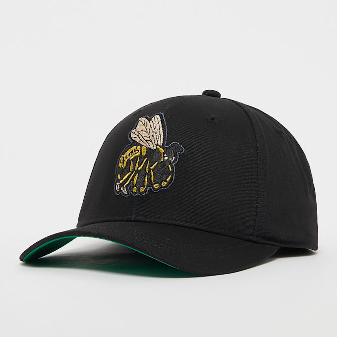 Grimey Hive Raw Honey Curved Visor Snapback crna 17928 1