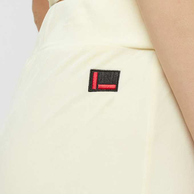 FUBU Signature Velours Flared Leggings bež 18079 5