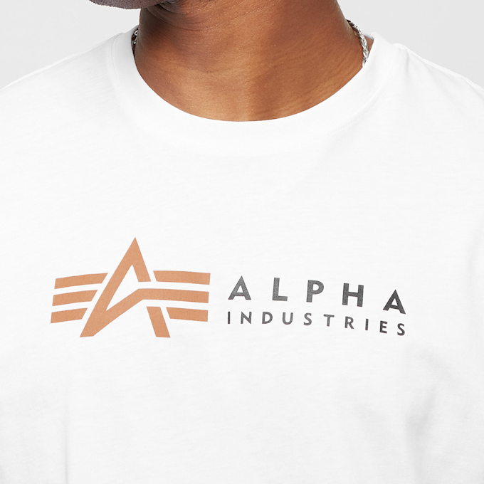Alpha Industries Basic T Small Logo bijela 18117 3