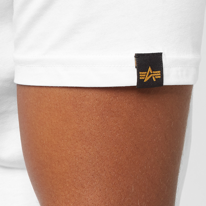 Alpha Industries Basic T Small Logo wit 18117 4