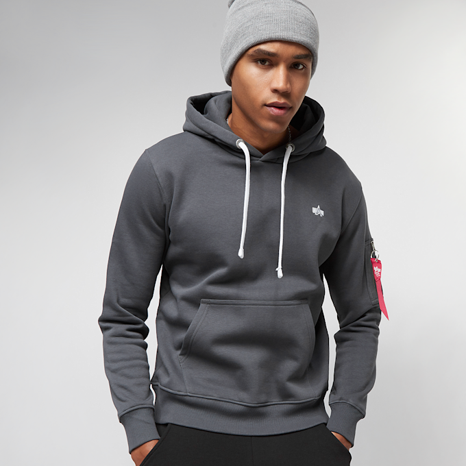 Alpha Industries Unisex Emb Hoody blau 18151 1