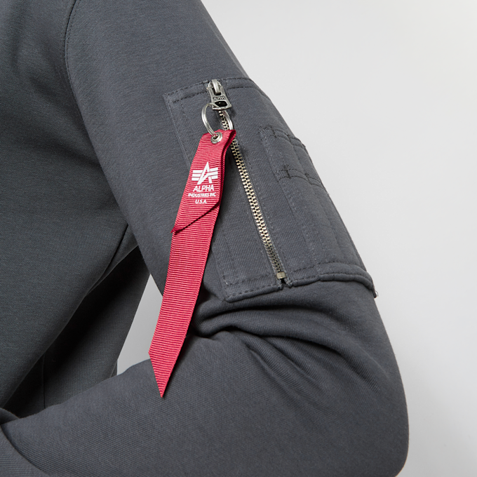 Alpha Industries Unisex Emb Hoody blauw 18151 4