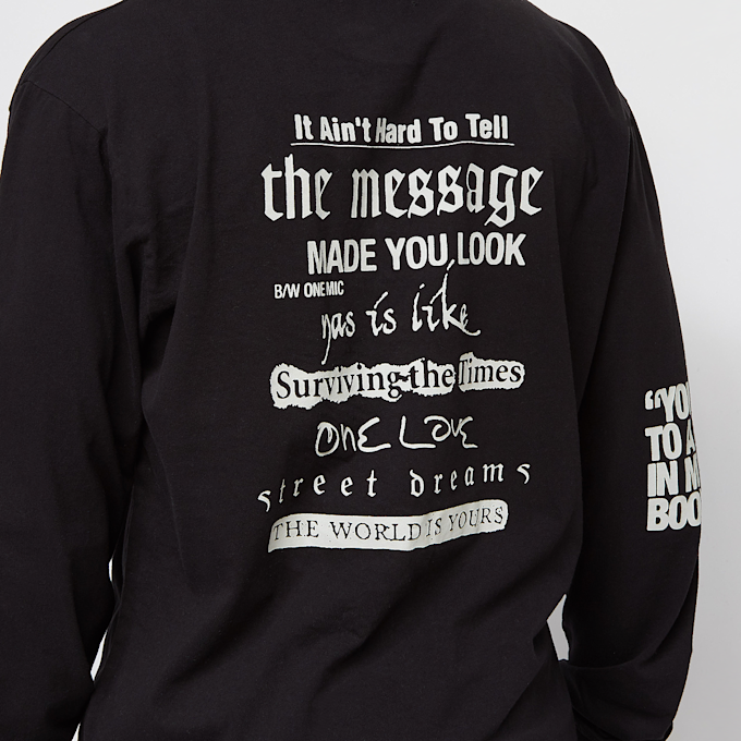 Grimey Iam Long Sleeve Tee crna 18204 5