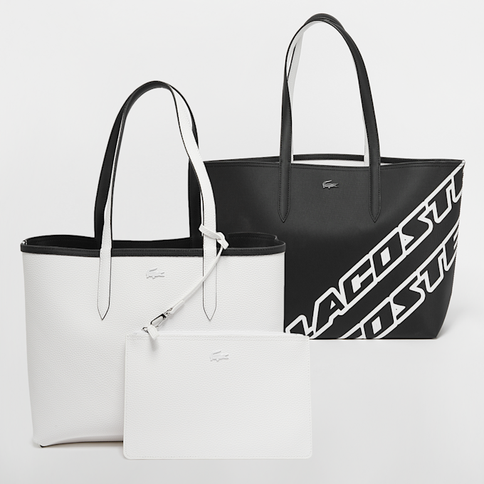 Lacoste Shopping Bag reversible schwarz 18214 1