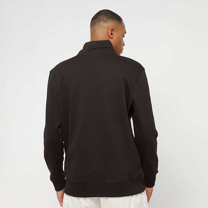Alpha Industries Half Zip Sweater Small Logo crna 13014 2
