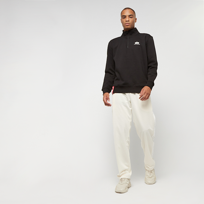 Alpha Industries Half Zip Sweater Small Logo crna 13014 5