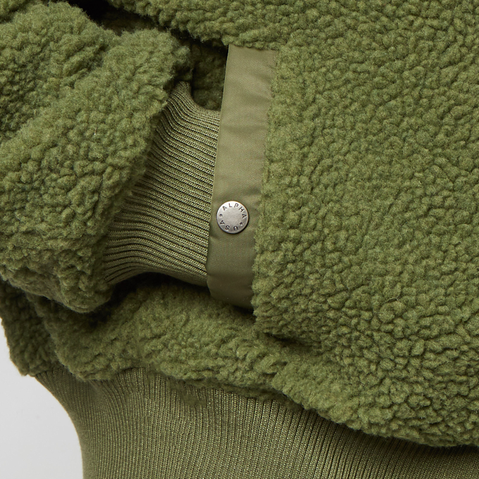 Alpha Industries Ma-1 Teddy zelena 13075 5