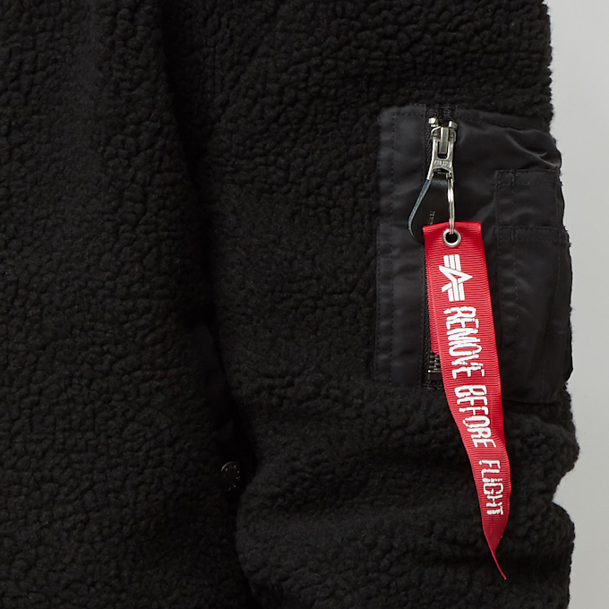 Alpha Industries Ma-1 Teddy schwarz 13087 3