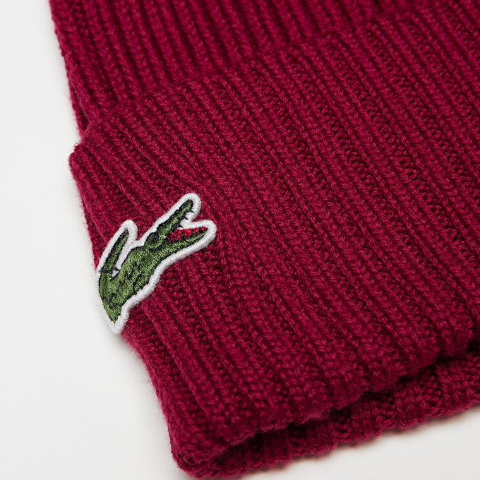Lacoste Knitted Cap rood 13103 3