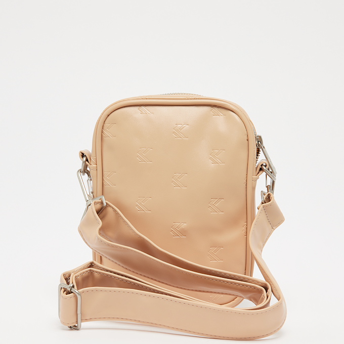 Karl Kani Retro Fake Leather Messenger Bag beige 13216 3