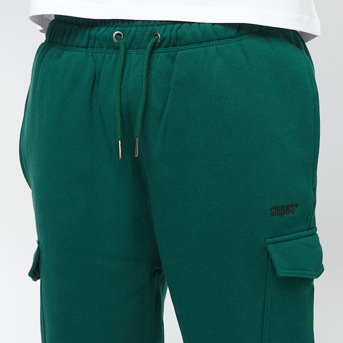 SNIPES Small Logo Essential Slim Sweat Cargo Pants groen 13315 4