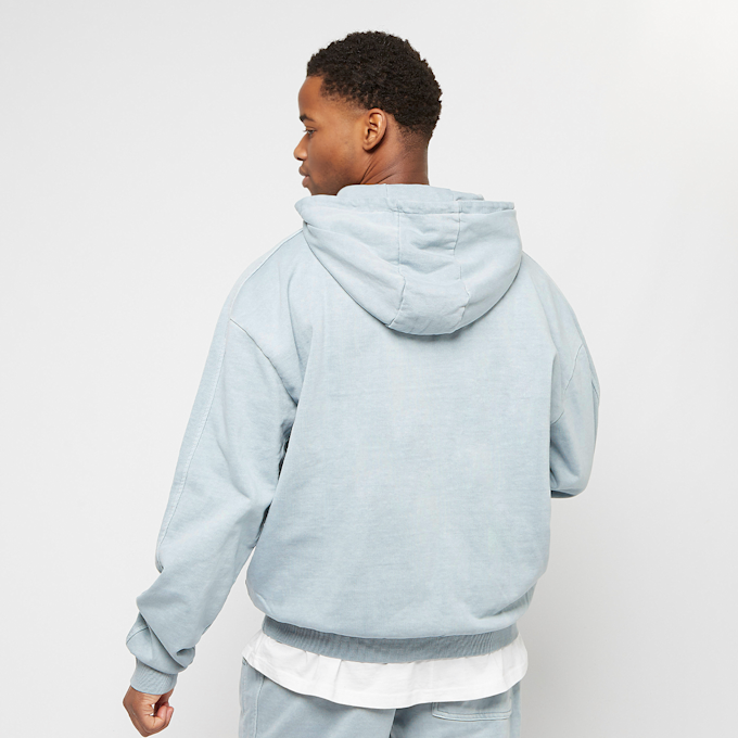 Urban Classics Heavy Terry Garment Dye Hoody blauw 13349 2