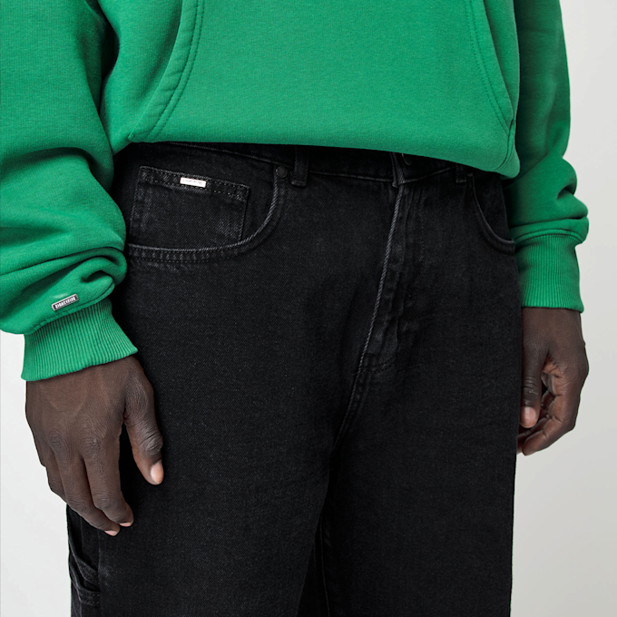 Eightyfive Baggy Jeans with Loop crna 13354 3