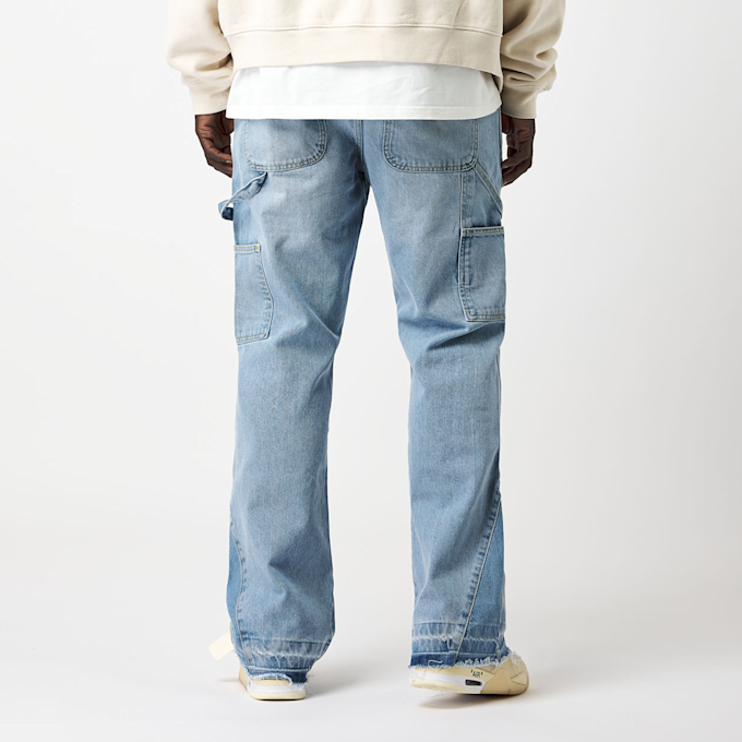 Eightyfive Flared Jeans with Loop blu 13358 2