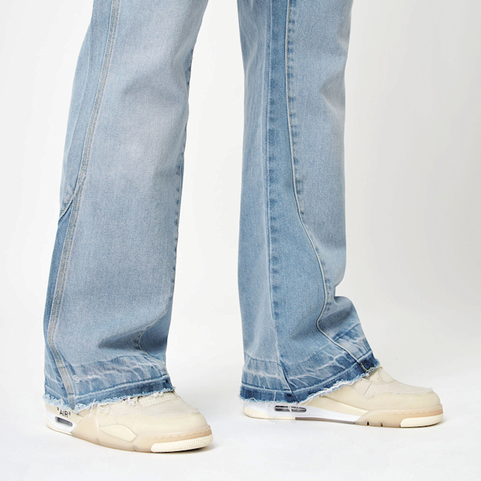 Eightyfive Flared Jeans with Loop blauw 13358 4