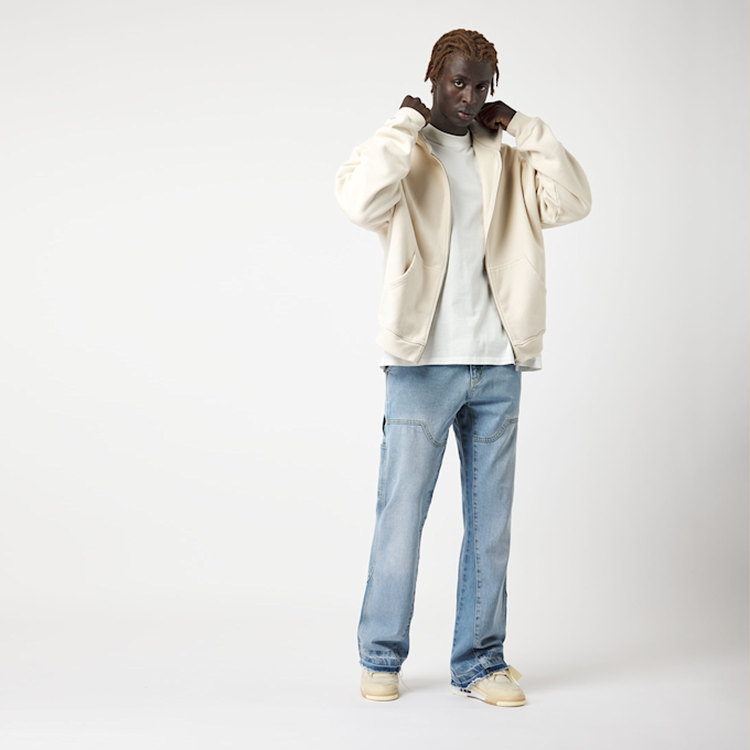 Eightyfive Flared Jeans with Loop plava 13358 5