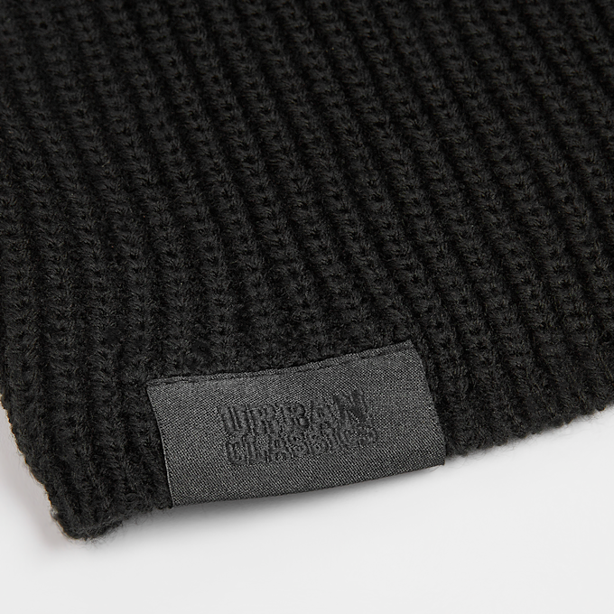 Urban Classics Knitted Wool Mix Balaclava zwart 13415 4