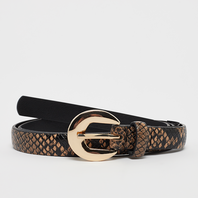 Urban Classics Snake Synthetic Leather Ladies Belt bege 13432 1