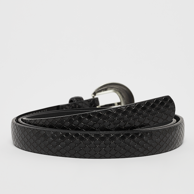 Urban Classics Snake Synthetic Leather Ladies Belt zwart 13433 2