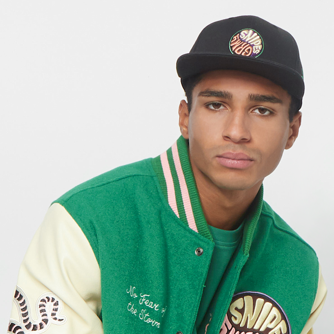 Grimey Snipes x Grmy True Roots Snapback Cap czarny 13447 5