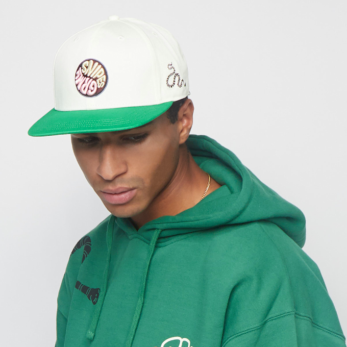 Grimey Snipes x Grmy True Roots Snapback Cap blanc 13448 5