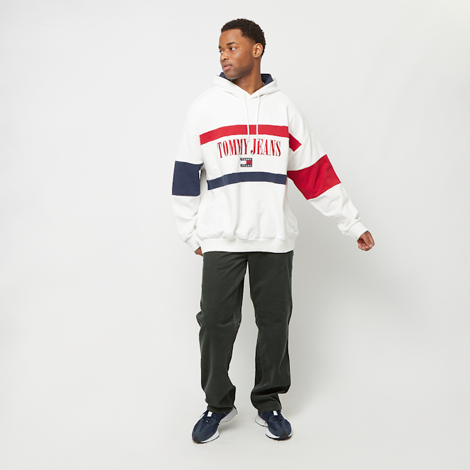 Tommy Jeans Skater Archive Block Hoodie blanc 13567 5
