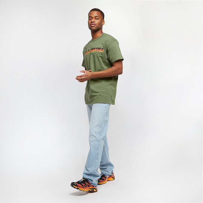 40s & Shorties Hot Fiya Tee zielony 13680 4