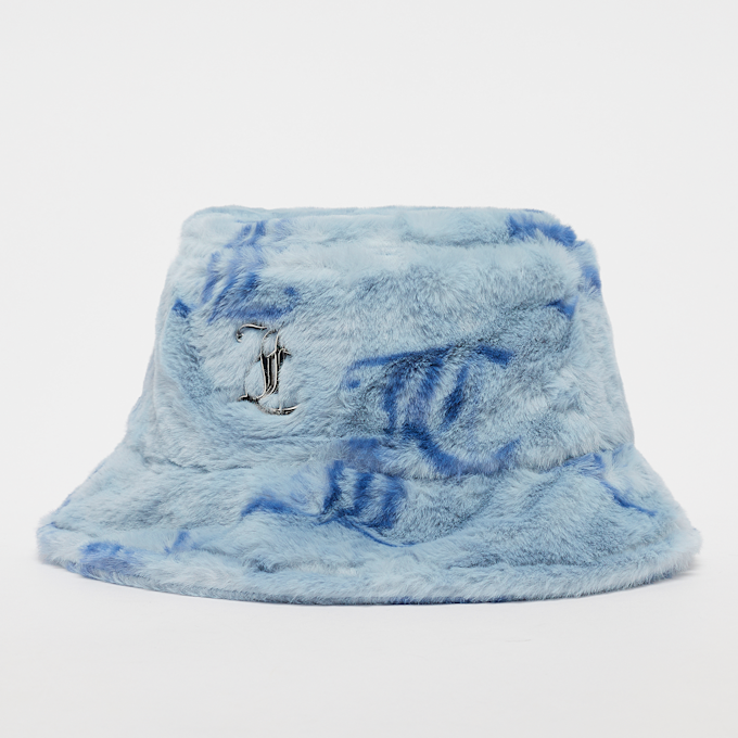 Juicy Couture Fleur Fur Bucket Hat bleu 13770 1