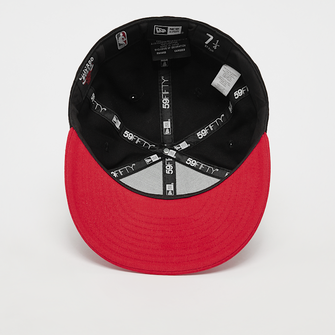 New Era 59Fifty Team City Patch NBA Chicago Bulls zwart 13864 4