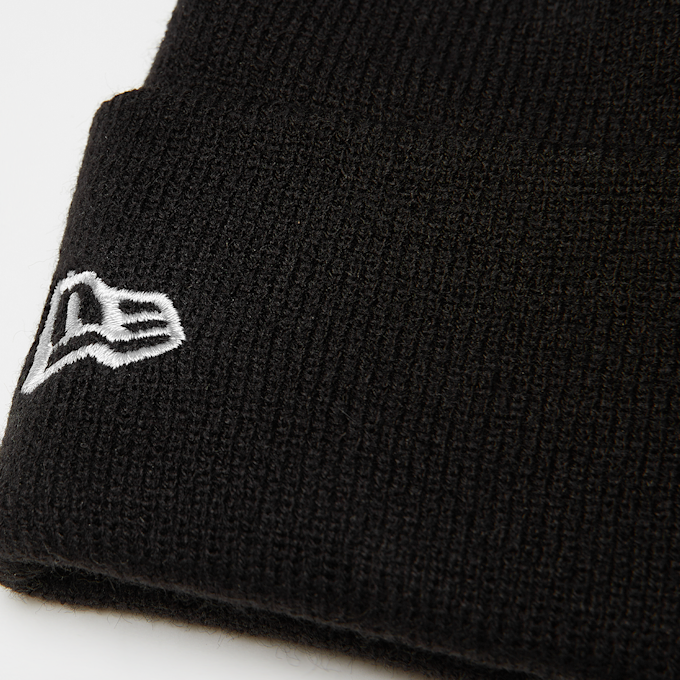 New Era New Era Short Cuff Beanie zwart 13956 3