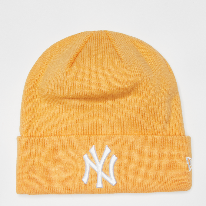 New Era League Essential Cuff Beanie MLB New York Yankees amarelo 13992 1