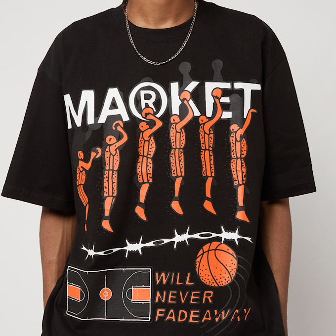 Market Market Jump Shot Tee schwarz 14029 3
