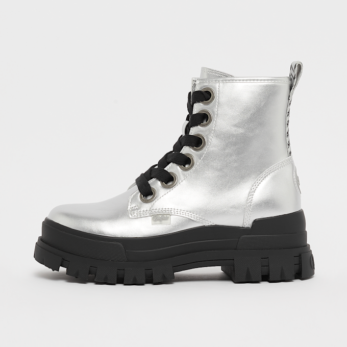 Buffalo Aspha Laceup Hi argent 14073 1