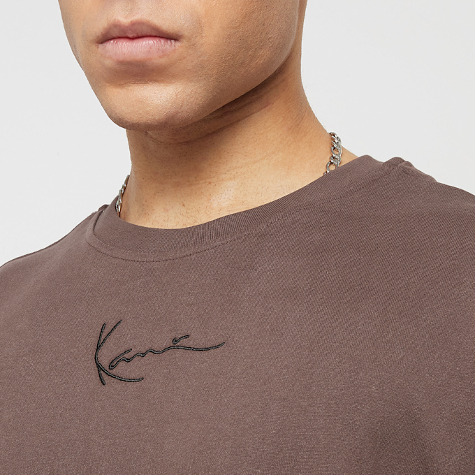 Karl Kani Small Signature Essential Tee brązowy 14147 3