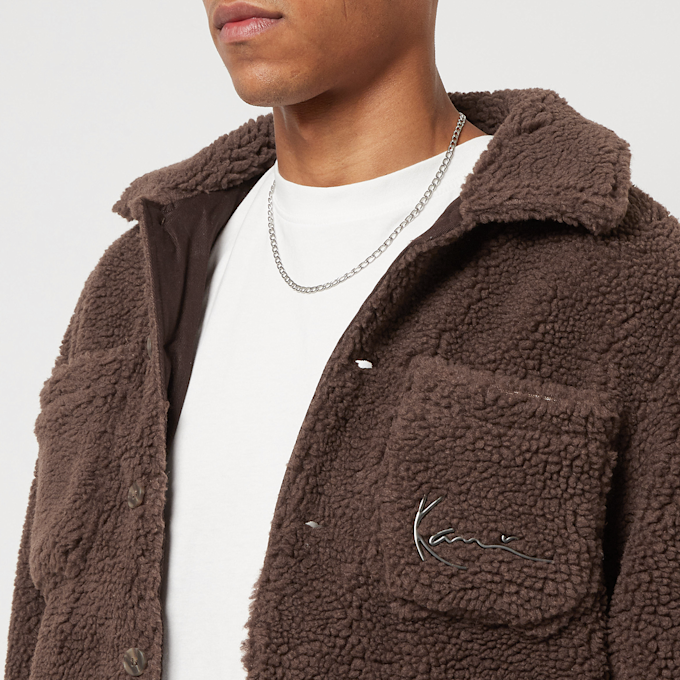 Karl Kani Metal Signature Teddy Shirt braun 14202 3
