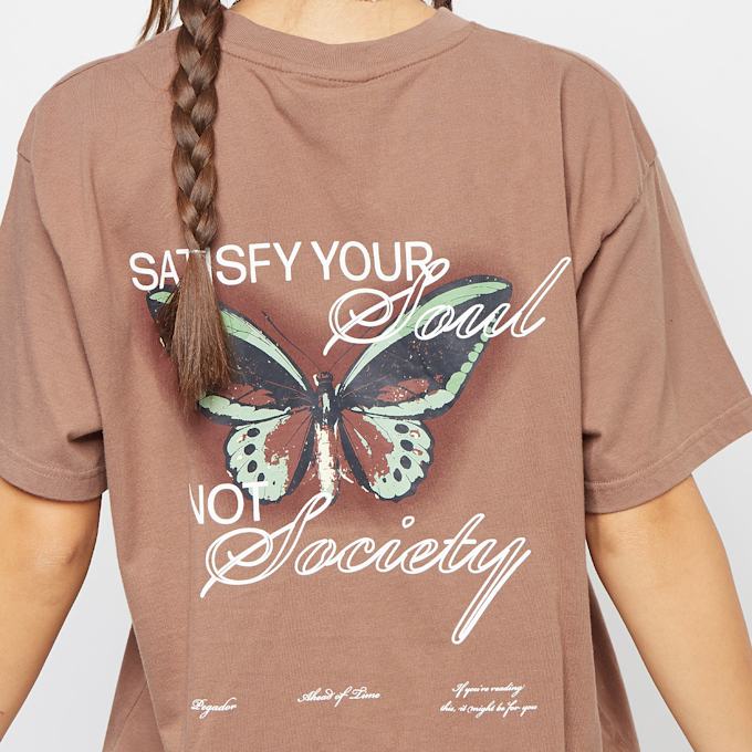 Pegador Tranas Oversized Tee brun 14217 4