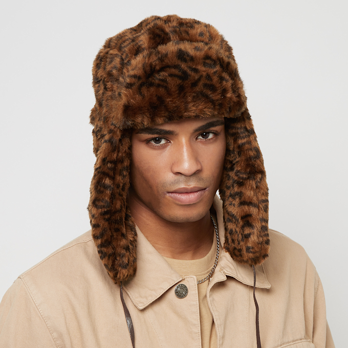 Kangol Leopard Trapper marrón 14239 1