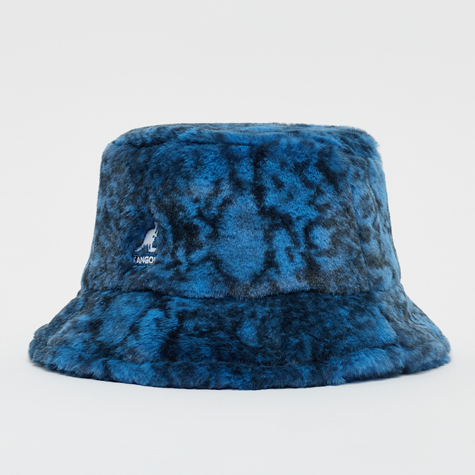Kangol Faux Fur Beret blauw 14250 1