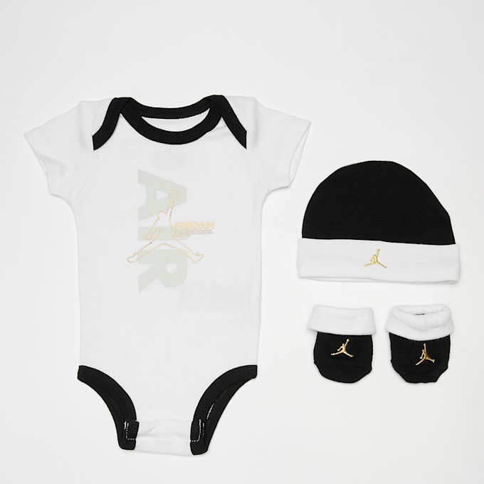 Jordan Black & Gold Blanket Set (4 Pack) schwarz 14325 1