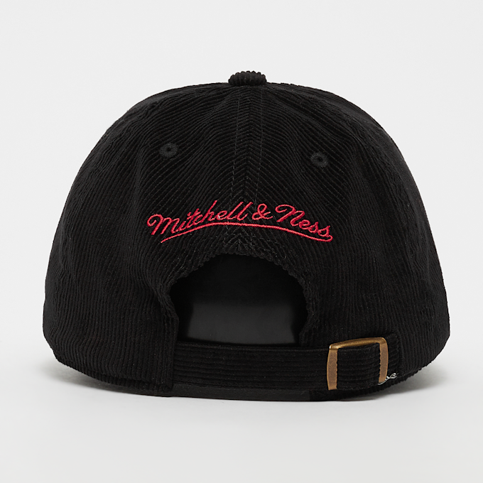 Mitchell & Ness NBA Cord Dad Strapback chicago Bulls zwart 14369 2