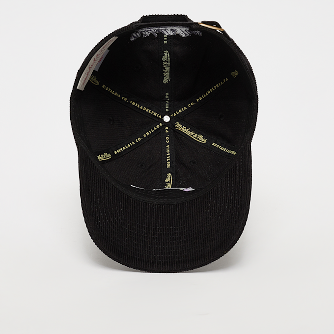 Mitchell & Ness NBA Cord Dad Strapback Los Angeles Lakers noir 14371 3
