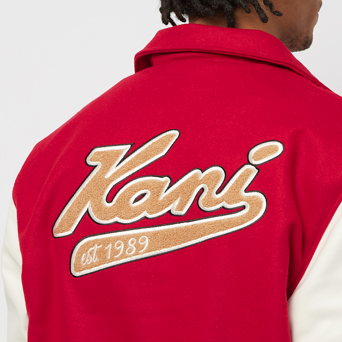 Karl Kani Retro Patch Block College Jacket rot 14444 8