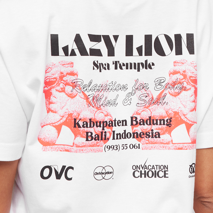 On Vacation Bali Hotel T-Shirt weiß 14452 4