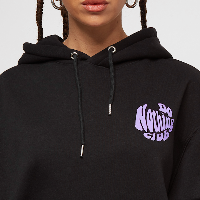 On Vacation Round Logo Hoodie noir 14457 3