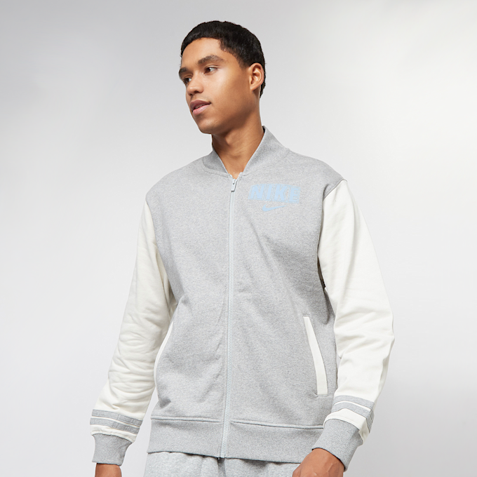 Nike   Sportswear Fleece Varsity Jacket grijs 14497 1