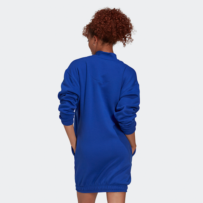 adidas Originals Half-Zip Sweater Kleid niebieski 14544 2