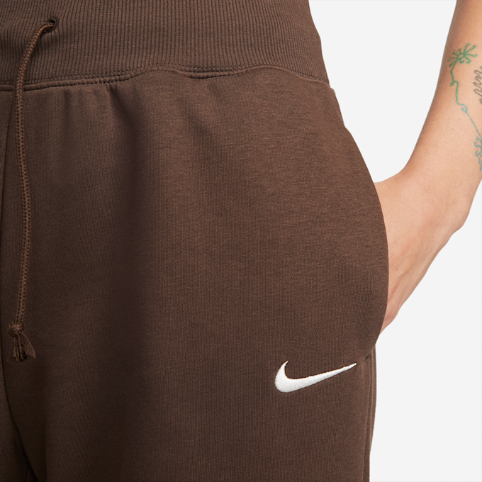 Nike Sportswear Phoenix Fleece Women's High-Waisted Oversized Sweatpants castanho 14547 4
